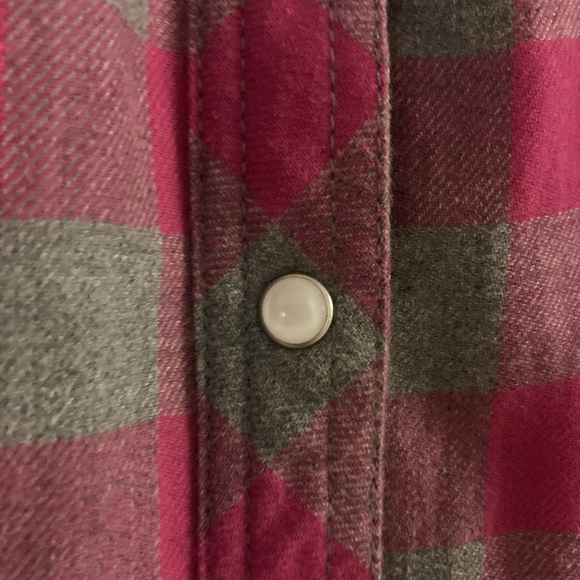 Pink and grey plaid jacket - Picture 4 of 6